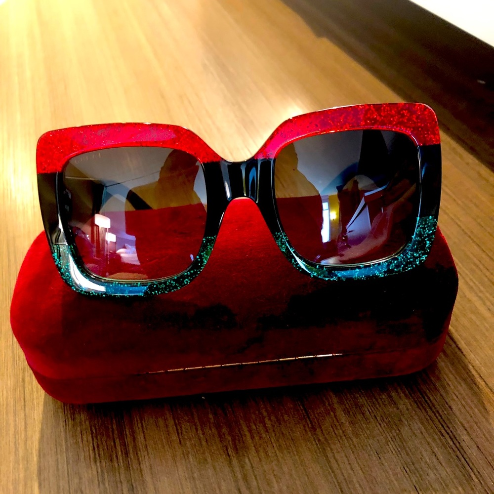 Oversized Gucci Sunglasses